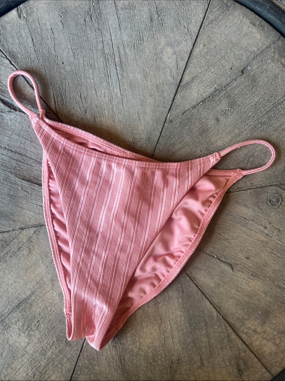 O'Neill Ribbed Dusty Rose Bikini Bottom medium B1